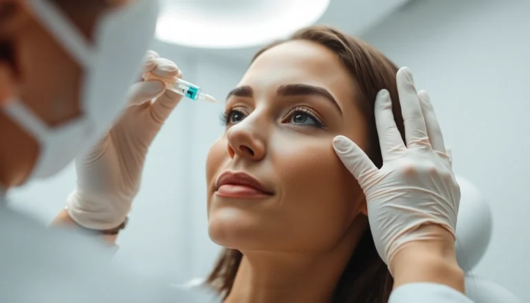Botox treatment in Zurich: Professional facial injection by an experienced doctor, ensuring natural results.