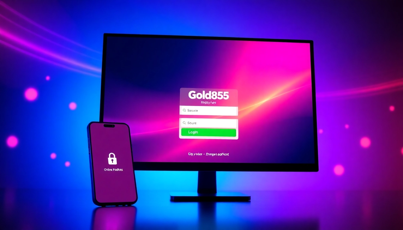 Secure gold365 login page with modern interface and user authentication process to access sports betting and casino games.